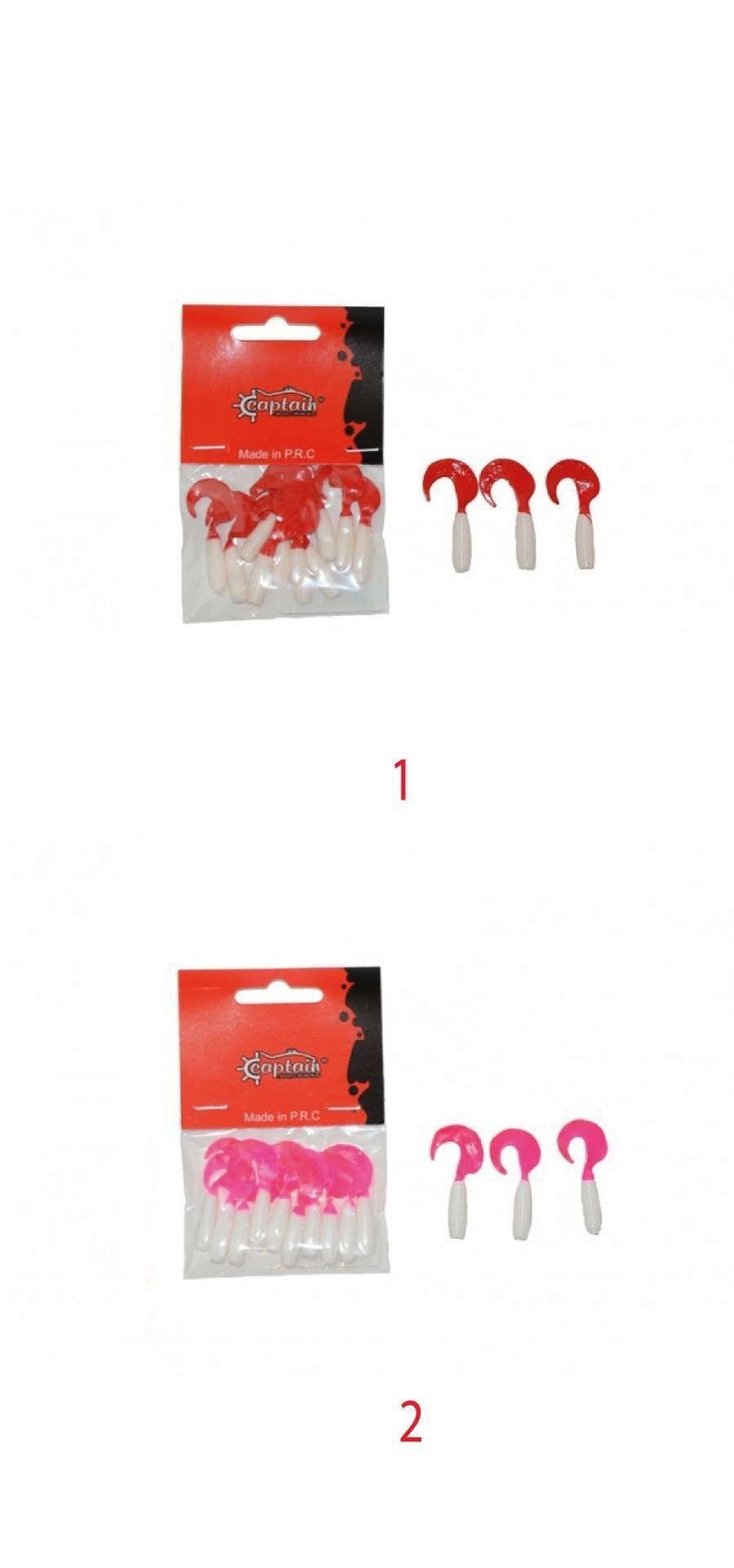 Captain 3565 Amadeus Twist Soft 4cm Levrek Silikonu 10lu Suni Yem