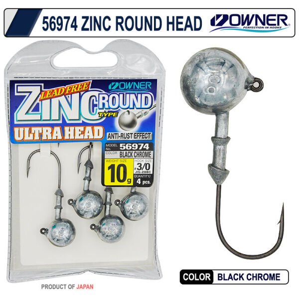 Owner 56974 Zinc Round Head 10 gr
