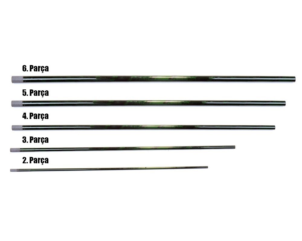 Captain 1500 Camelon Teleskobik Kamış Yedek Parça 400cm 2.Parça