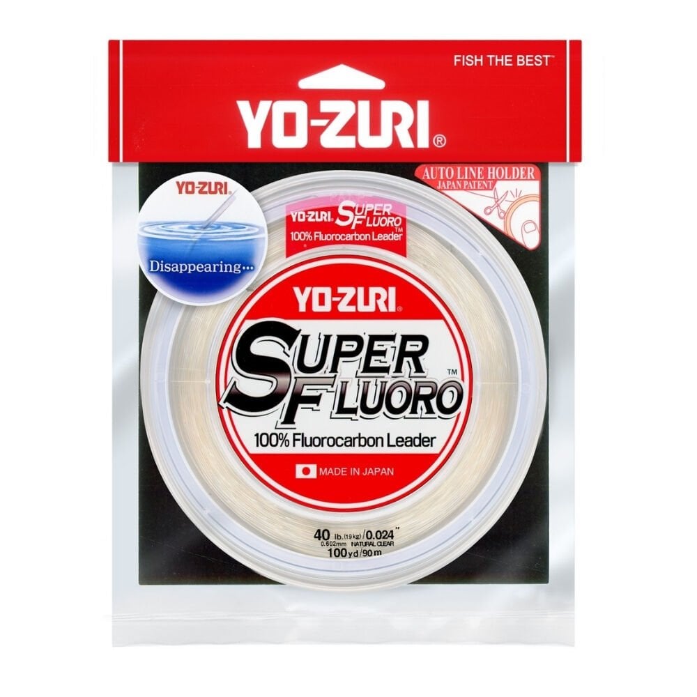 Yozuri Super %100 Fluorocarbon Misina Clear - 0.457MM-27MT-11.5KG