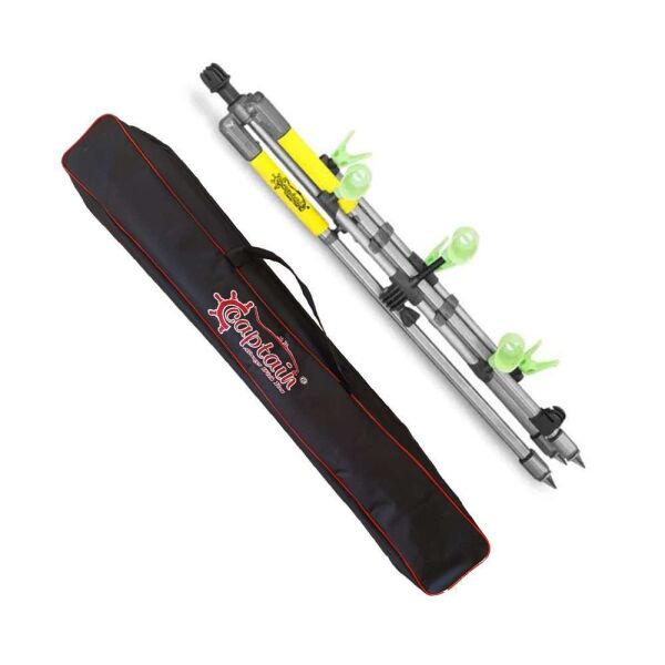 Captain 6806 Tripod Teleskobik 3lü Ayarlanabilir Pro Surf Kamış Sehpası 180cm