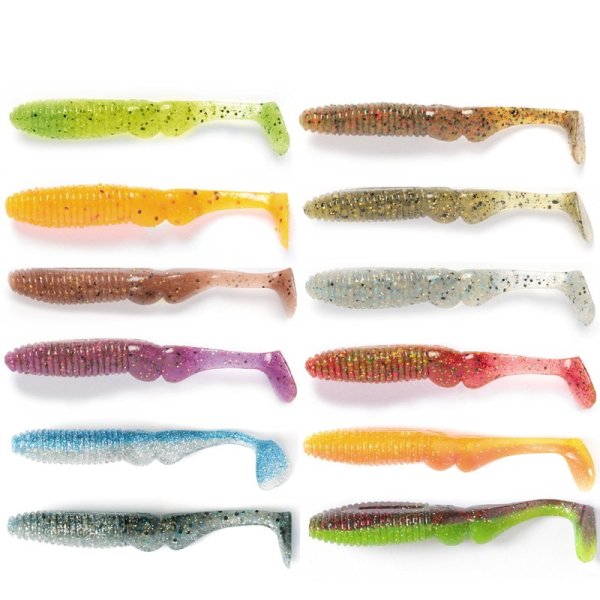 Lucky John Mr. Greedy 3.9'' (9.91 cm) 5P Silikon Yem S14