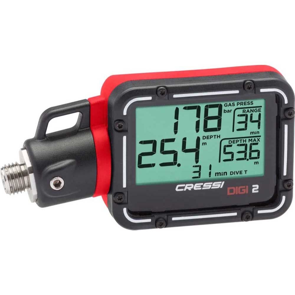 Cressi Digi 2 Dijital Dalış Konsolu Red