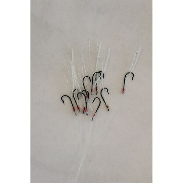 İstavrit Çaparisi 10 İğneli Poşet Çapari 0.15mm Beden x 0.25mm Köstek