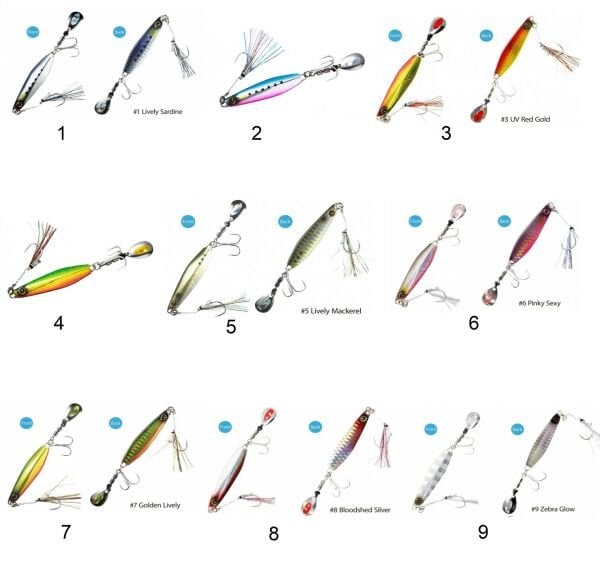 Hayabusa FS 417 Jack Eye Maki Maki 30gr Light Jig Suni Yem