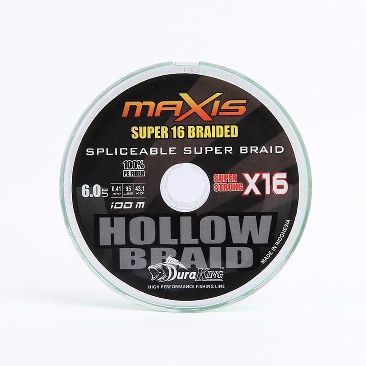 Duraking Maxis 16X 6x100 Süper Braided Hollow İp Misina 3PE 0,28mm