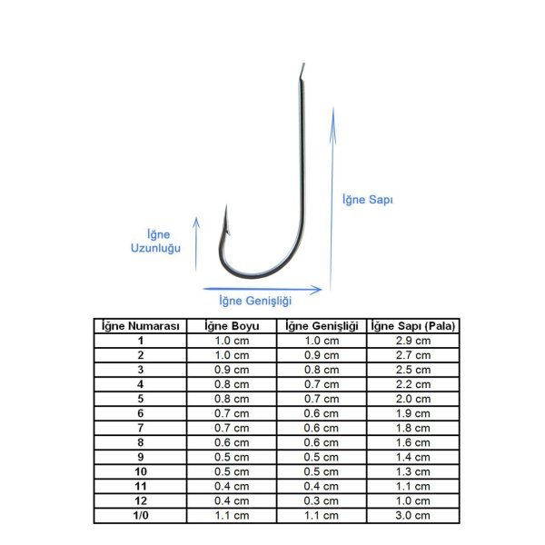 Marlin 1523D Nikel Olta İğnesi 12