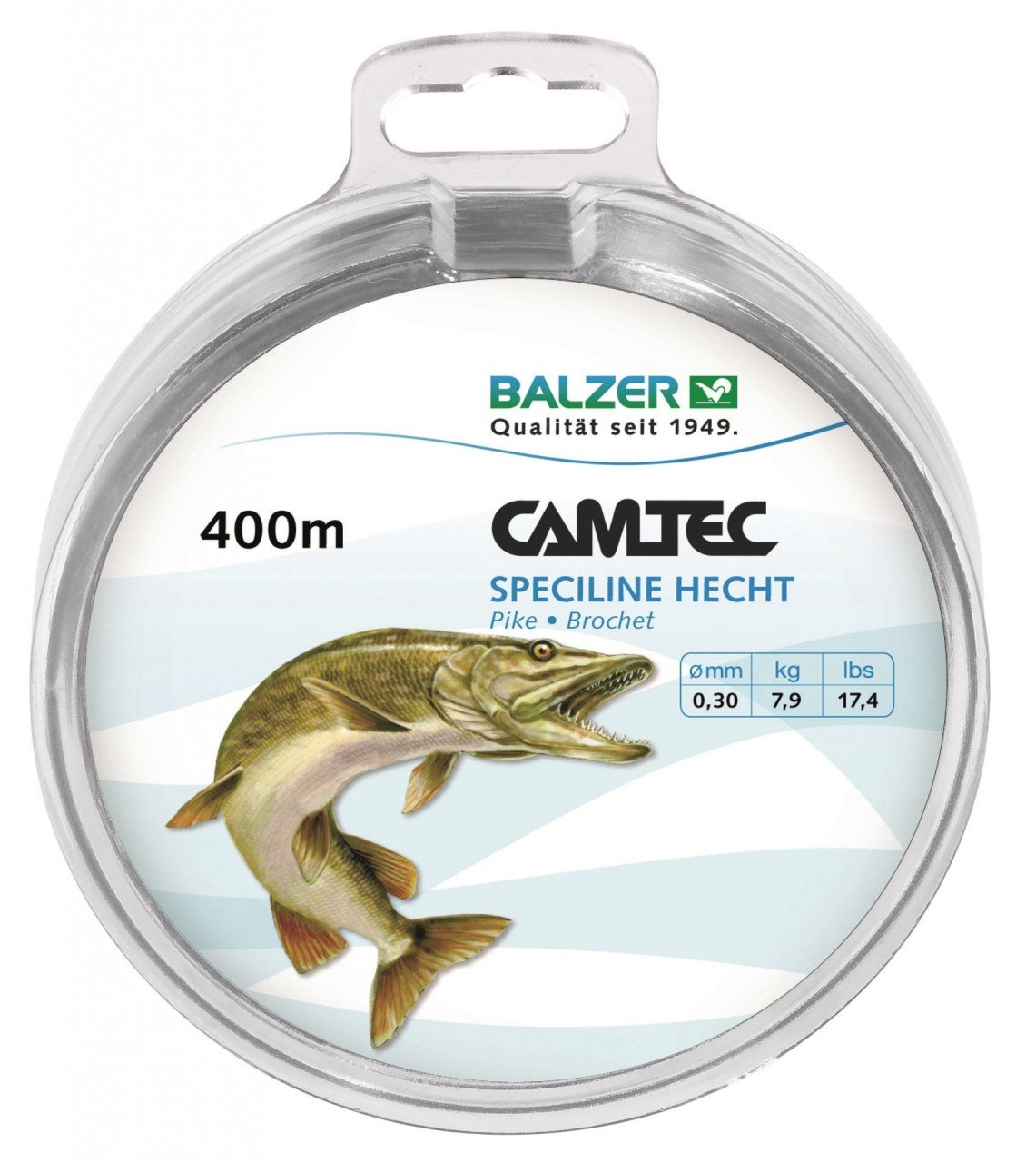 Balzer 12161 Camec Speci Pike 400mt Monofilament Misina Su Gri 0.30 mm