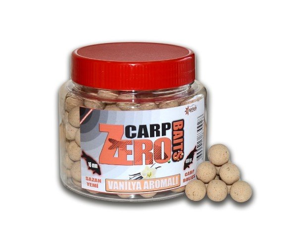 Carp Zero Boili 400gr Doğal Sazan Yemi 18mm Vanilya