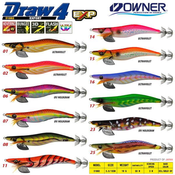 Owner 51882 RENK: 01 DRAW SQUID ED-3,5