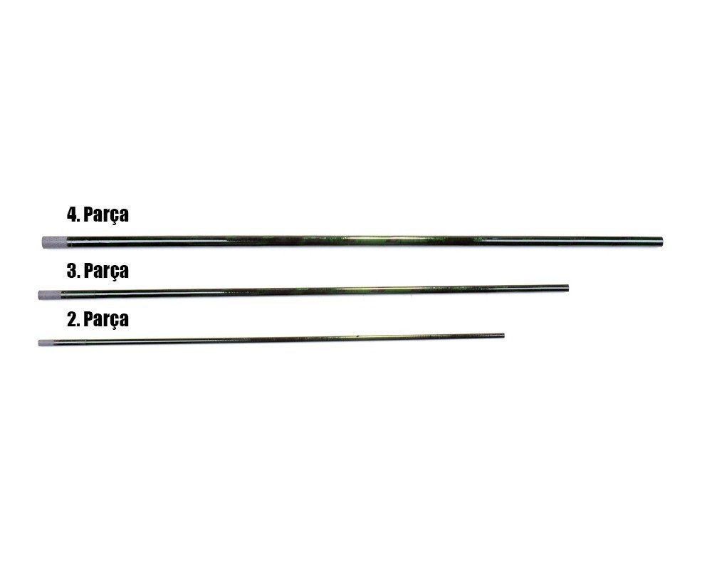Captain 1500 Camelon Teleskobik Kamış Yedek Parça 350cm 2.Parça