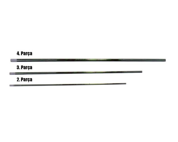Captain 1500 Camelon Teleskobik Kamış Yedek Parça 350cm 2.Parça