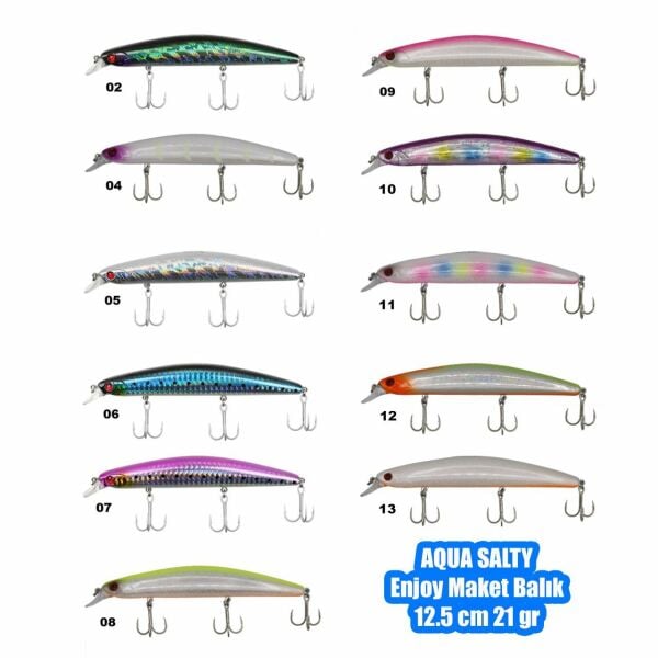 Aqua Salty Enjoy 12,5cm 21Gr 12