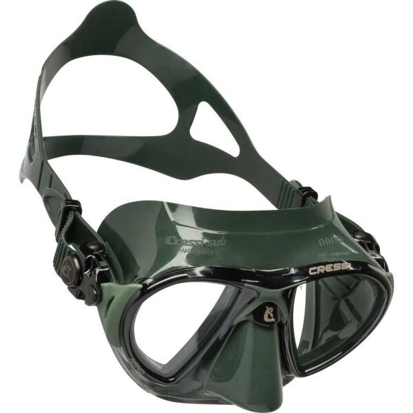 Cressi Nano Dalış Maskesi GREEN-GREEN