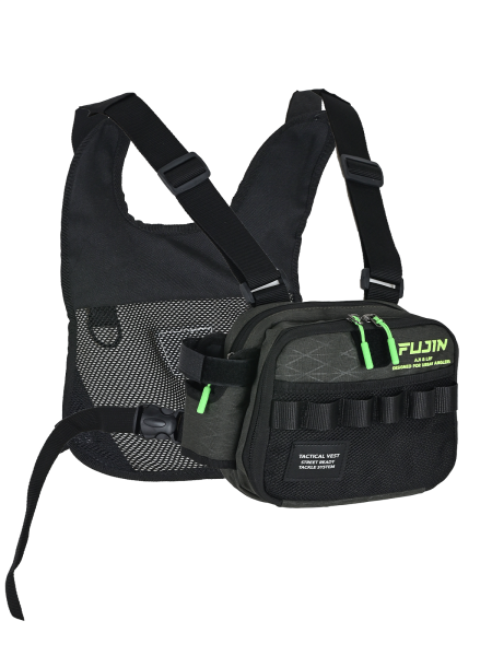 Fujin Tactical Vest Khaki Balıkçı Çantası