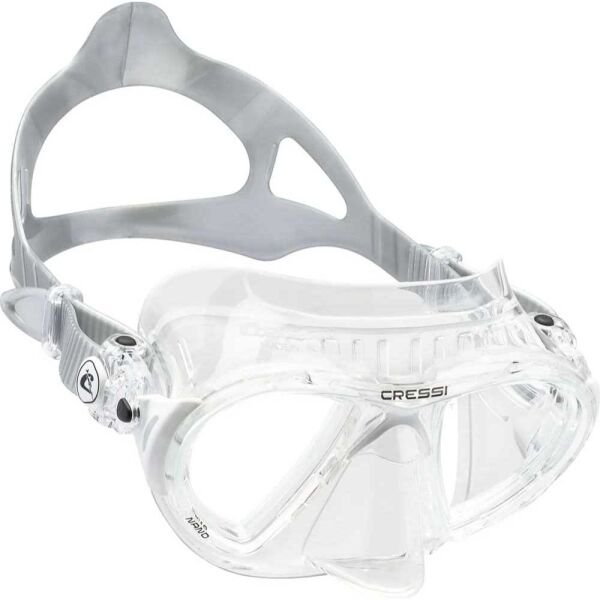 Cressi Nano Dalış Maskesi CLEAR-WHITE