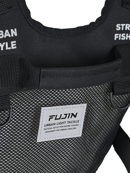 Fujin Tactical Vest Black Balıkçı Çantası