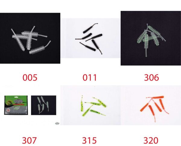 Mutant 3062 Forty Foot 35cm LRF Silikon Suni Yem 5li Paket