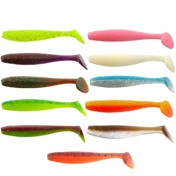 Lucky John Minnow 3.3'' (8.38 cm) 7P Silikon Yem 033
