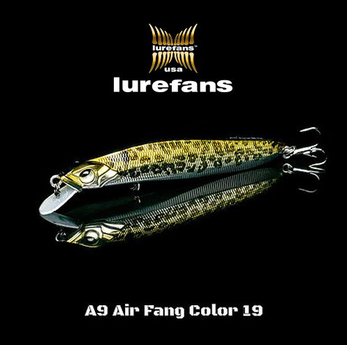 LUREFANS AIR FANG A9 9CM 8G / COL: 19
