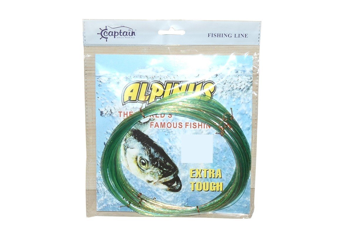 Captain Alpinus Poşet Misina 4x25 Bağlantılı 100mt Ebruli 0.50 mm