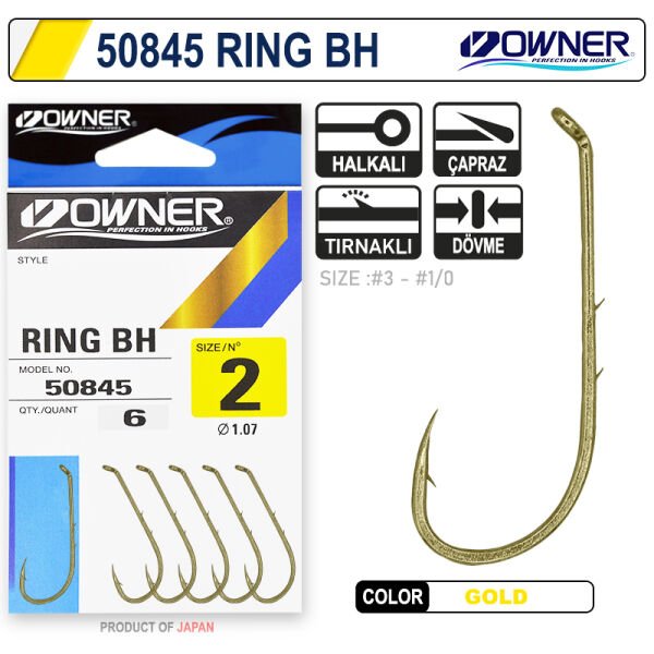 Owner 50845 Ring Bh Oxidized Gold İğne 3