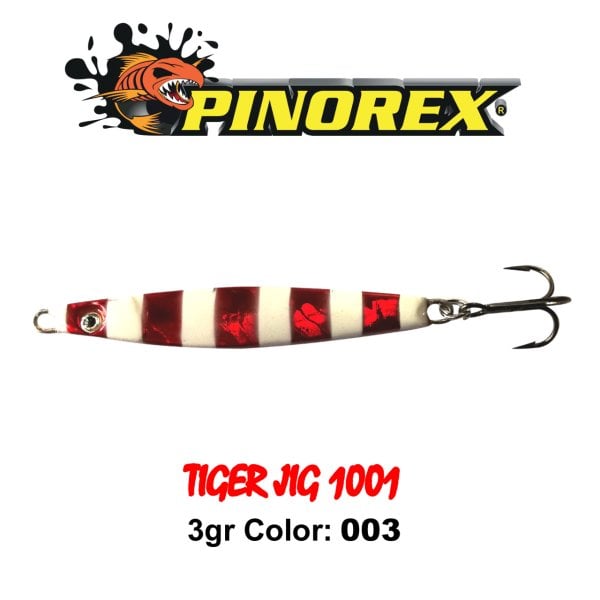PINOREX 1001 TIGER JİG 3CM 3GR COLOR: 003