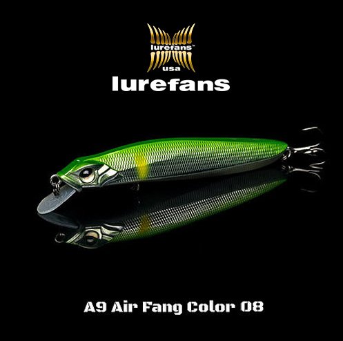 LUREFANS AIR FANG A9 9CM 8G / COL: 08