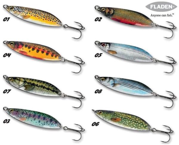 Fladen Realistic Flutter Kaşık 6 cm 12 G 05