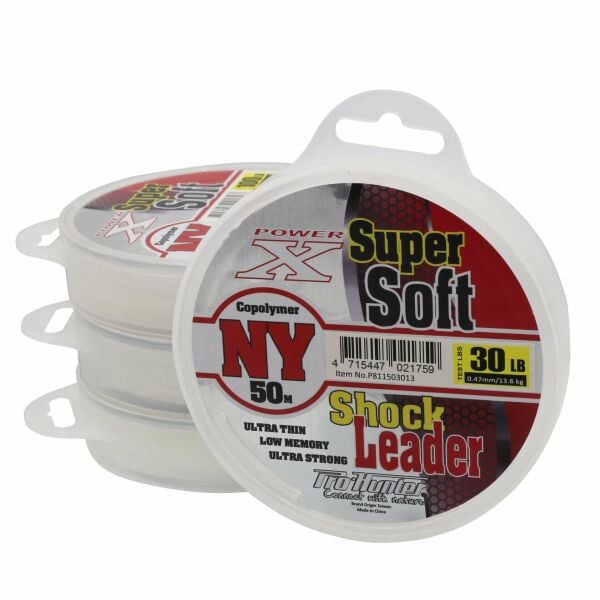 Power X Super Soft -NY 50 m Shock Leader Misinası 0.47 mm