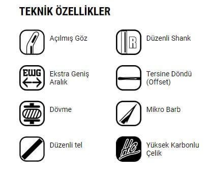 VMC Olta İğnesi 7024NT 10lu