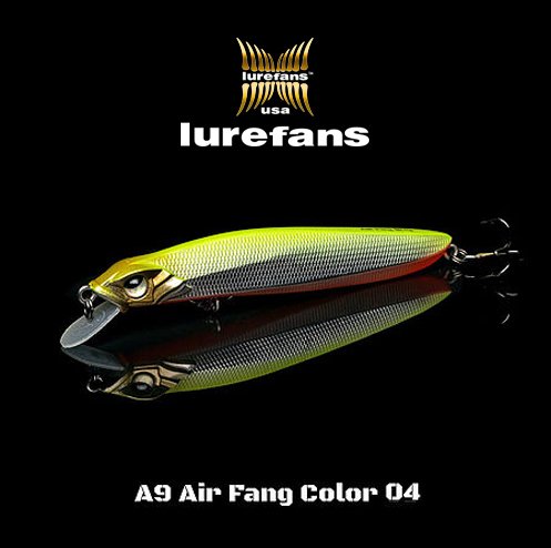 LUREFANS AIR FANG A9 9CM 8G / COL: 04