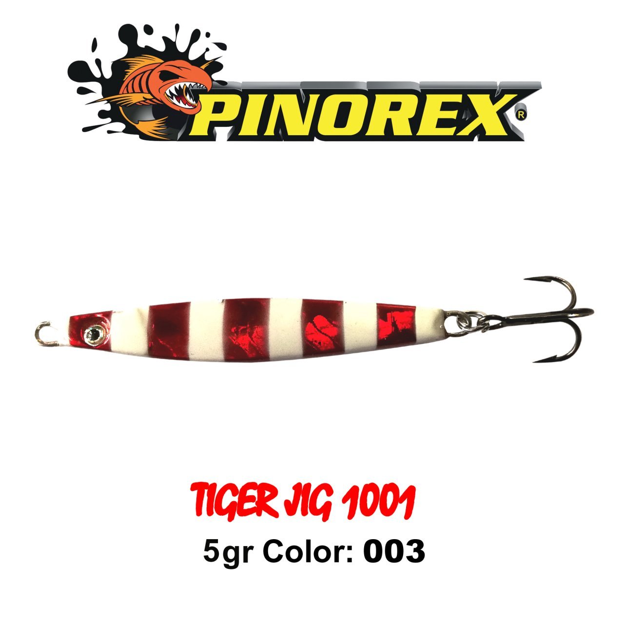 PINOREX 1001 TIGER JİG 4.5CM 5GR COLOR: 003