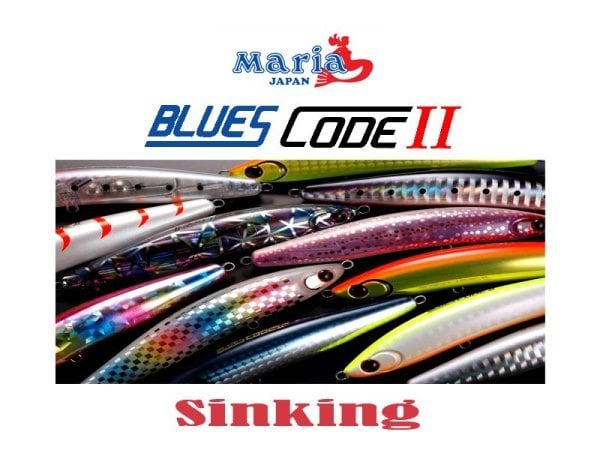 Maria Blues Code 2 S110 mm 24 gr Maket Balık