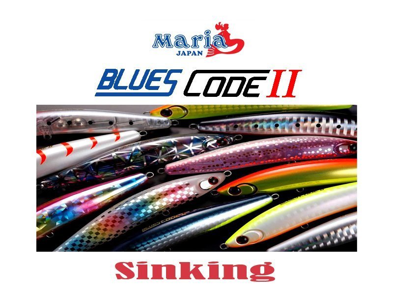 Maria Blues Code 2 S110 mm 24 gr Maket Balık