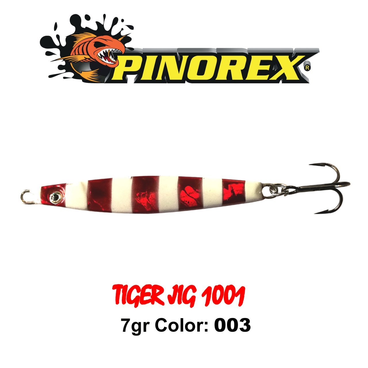 PINOREX 1001 TIGER JİG 5.5CM 7GR COLOR: 003