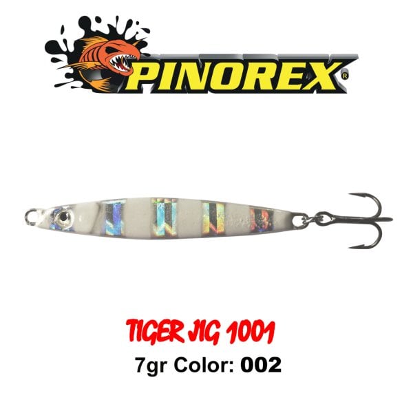 PINOREX 1001 TIGER JİG 5.5CM 7GR COLOR: 002