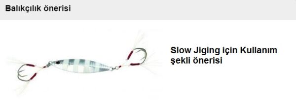 VMC Slow Jiging Olta İğnesi 7117AH KALAY - NO:1-0 - 3LU