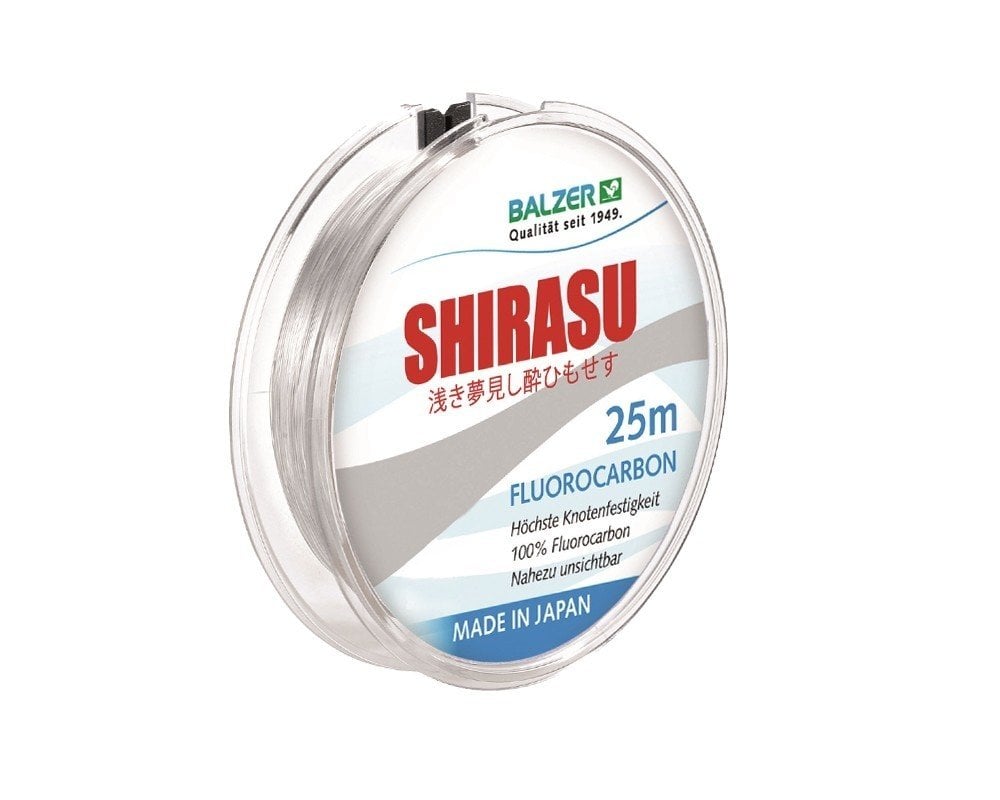 Balzer 12092 Shirasu %100 Fluoro Carbon Misina 25mt 0.35 mm