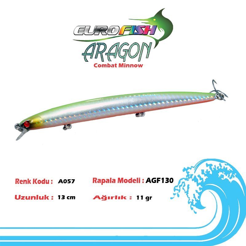 Eurofish Aragon Maket Balık 13 cm A057