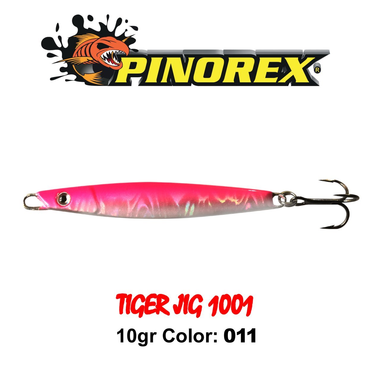 PINOREX 1001 TIGER JİG 6CM 10GR COLOR: 011