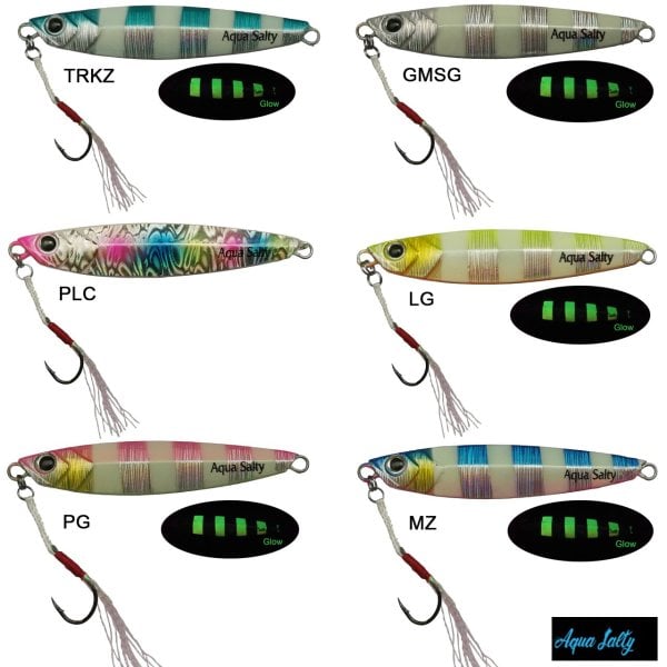 Aqua Salty Multi Jig 25 Gr - Mavi Zebra