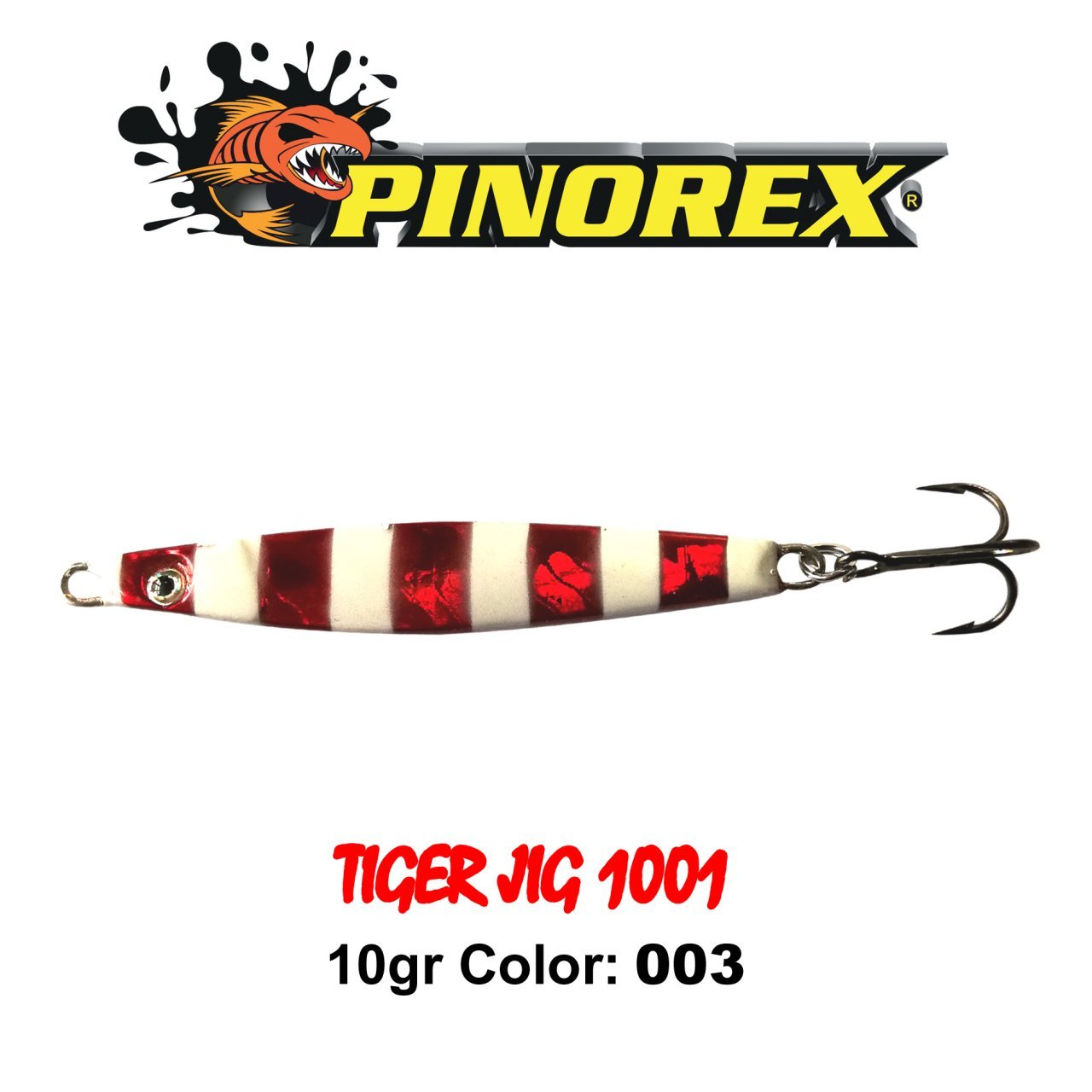 PINOREX 1001 TIGER JİG 6CM 10GR COLOR: 003