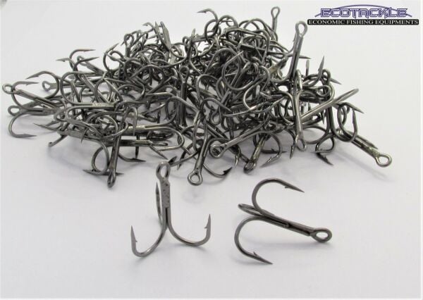 Ecotackle TB-16 Üçlü İğne Black Nikel 100p 1