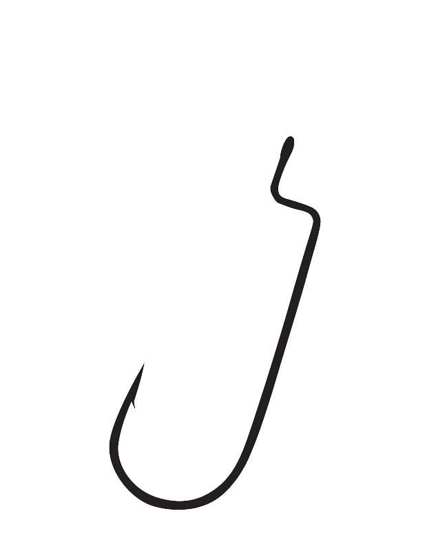 Fudo 5901 Fudo Worm 114 Black Nikel İğne 3/0