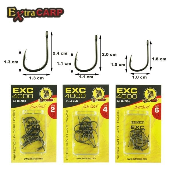 Hooks Exc 4000 No 10 Pcs 6