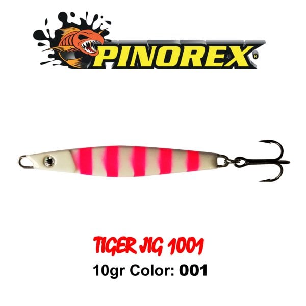 PINOREX 1001 TIGER JİG 6CM 10GR COLOR: 001